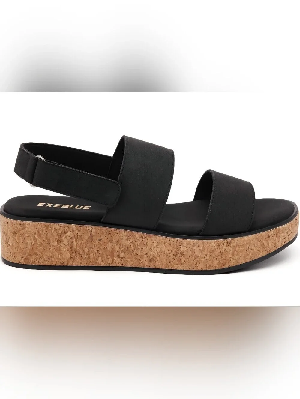 Platform Wedge Sandals NWT Size 8 Summer Cork Sole
